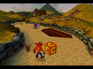 Screenshot de Crash Bandicoot 3