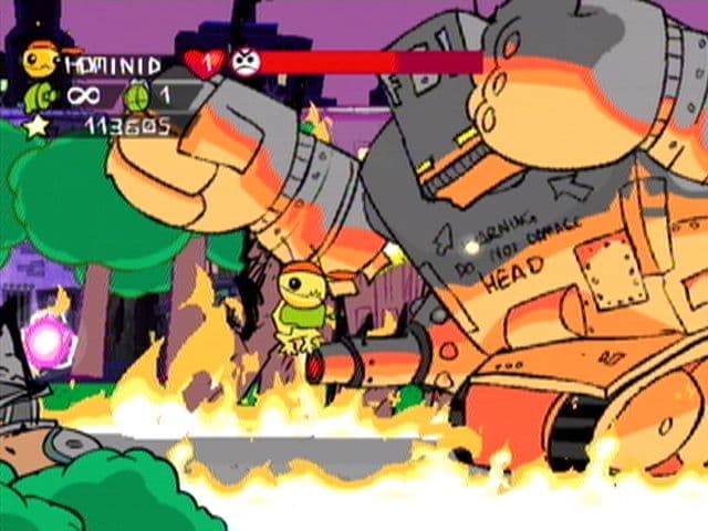 Screenshot de Alien Hominid