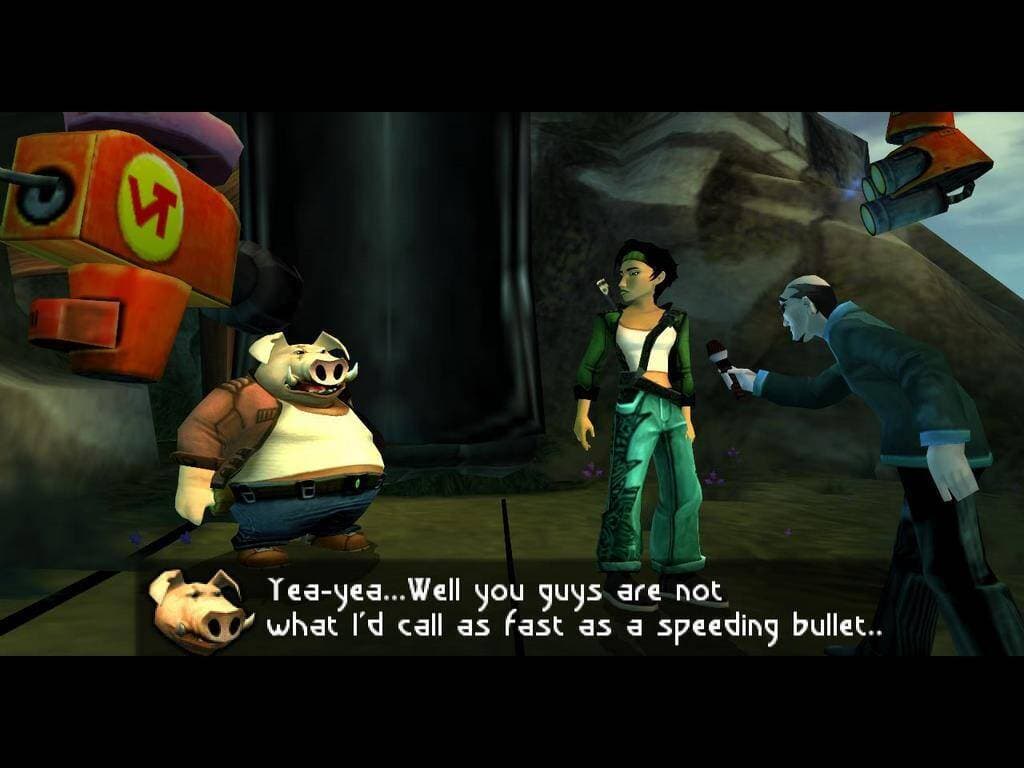 Screenshot de Beyond Good & Evil