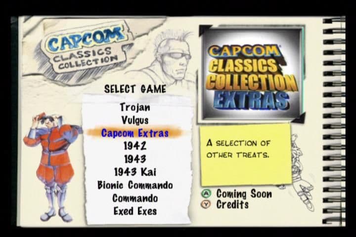Screenshot de Capcom Classics Collection