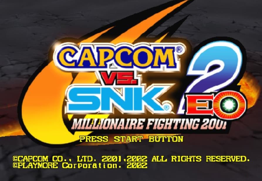 Screenshot de Capcom vs. SNK 2 EO - Millionaire Fighting 2001
