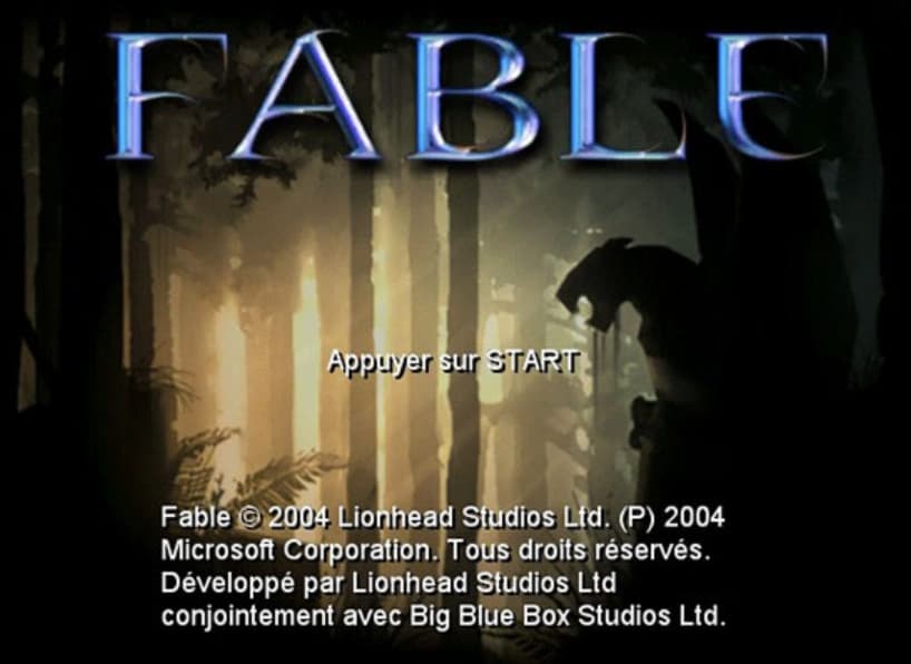 Screenshot de Fable