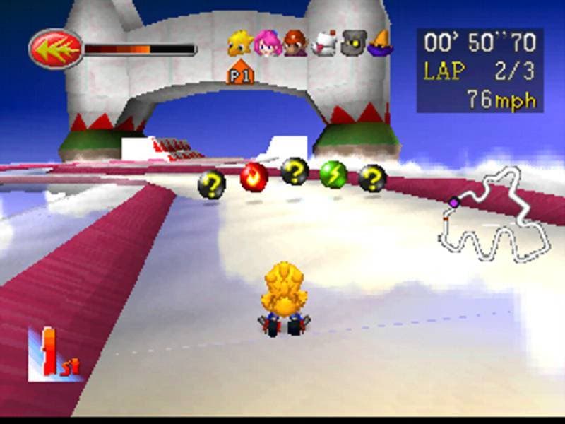 Screenshot de Chocobo Racing