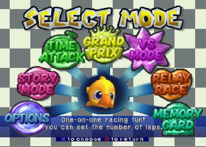Screenshot de Chocobo Racing