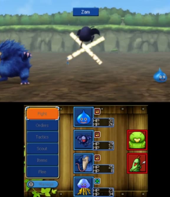 Screenshot de Dragon Quest Monsters - Terry no Wonderland 3D
