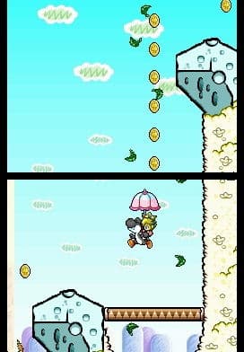 Screenshot de Yoshi's Island DS