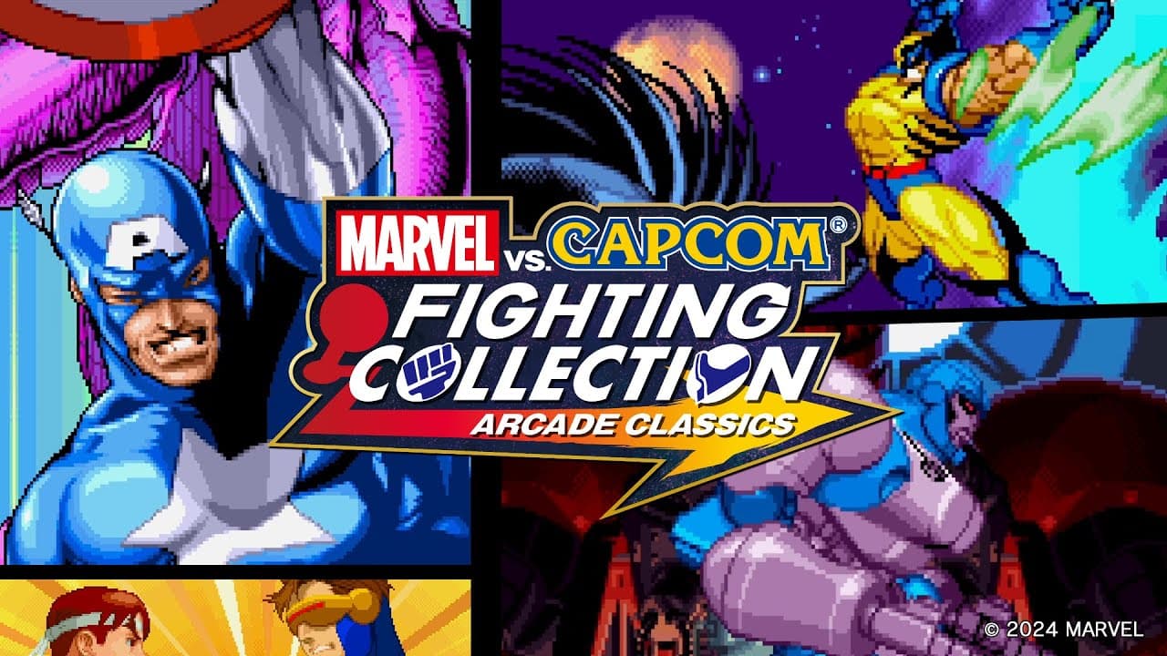 Screenshot de Marvel vs. Capcom Fighting Collection Arcade Classics