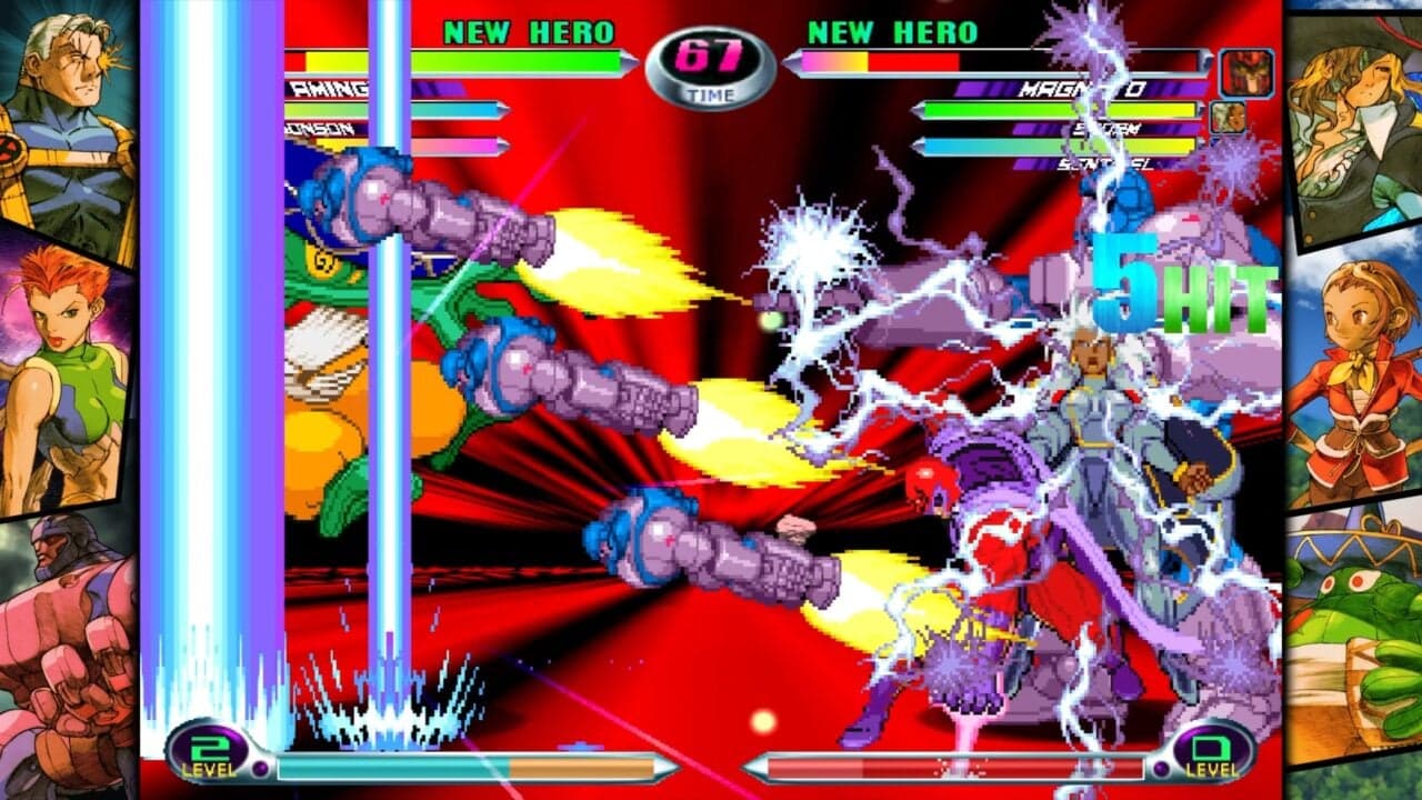 Screenshot de Marvel vs. Capcom Fighting Collection Arcade Classics