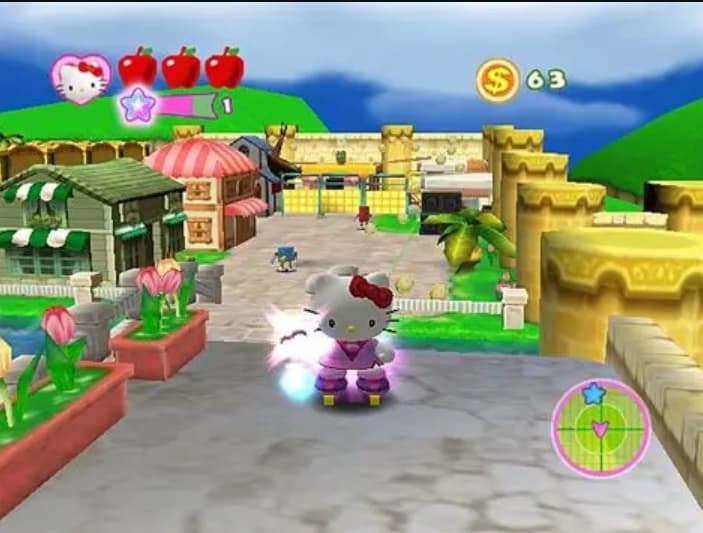 Screenshot de Hello Kitty Roller Rescue