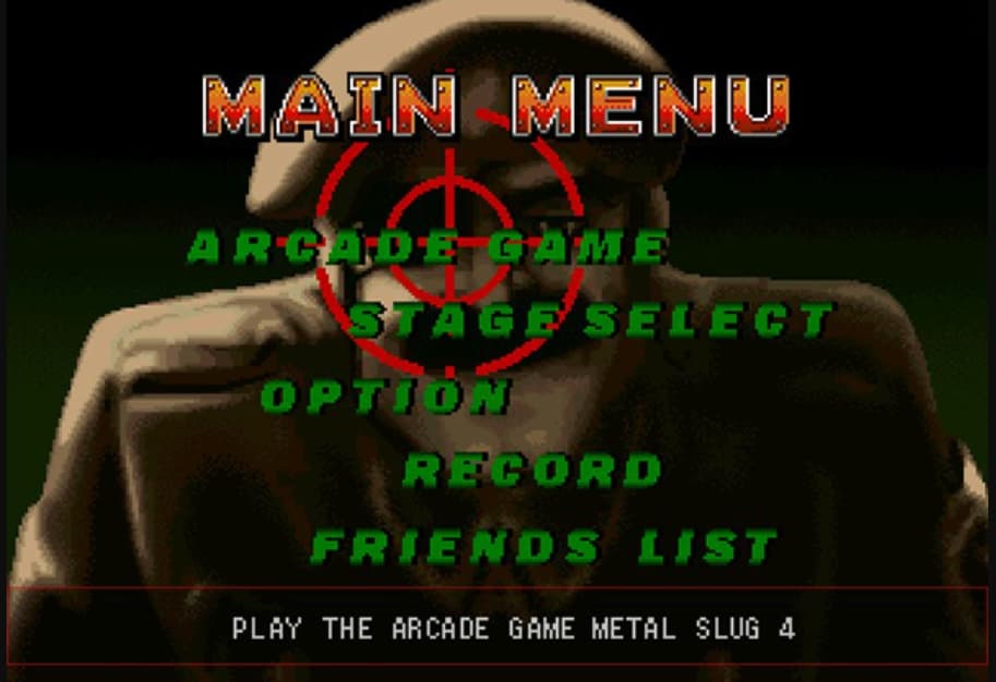 Screenshot de Metal Slug 4