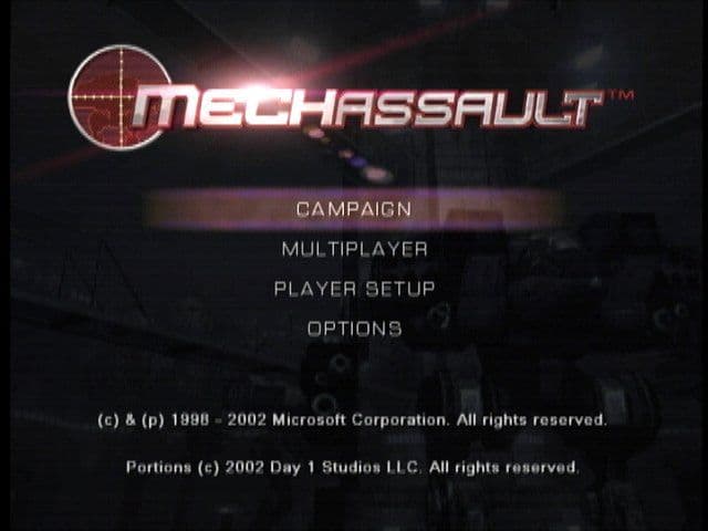 Screenshot de MechAssault