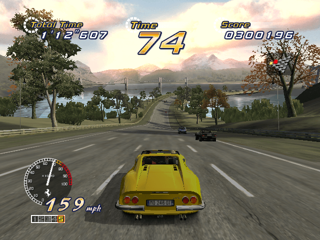 Screenshot de OutRun 2