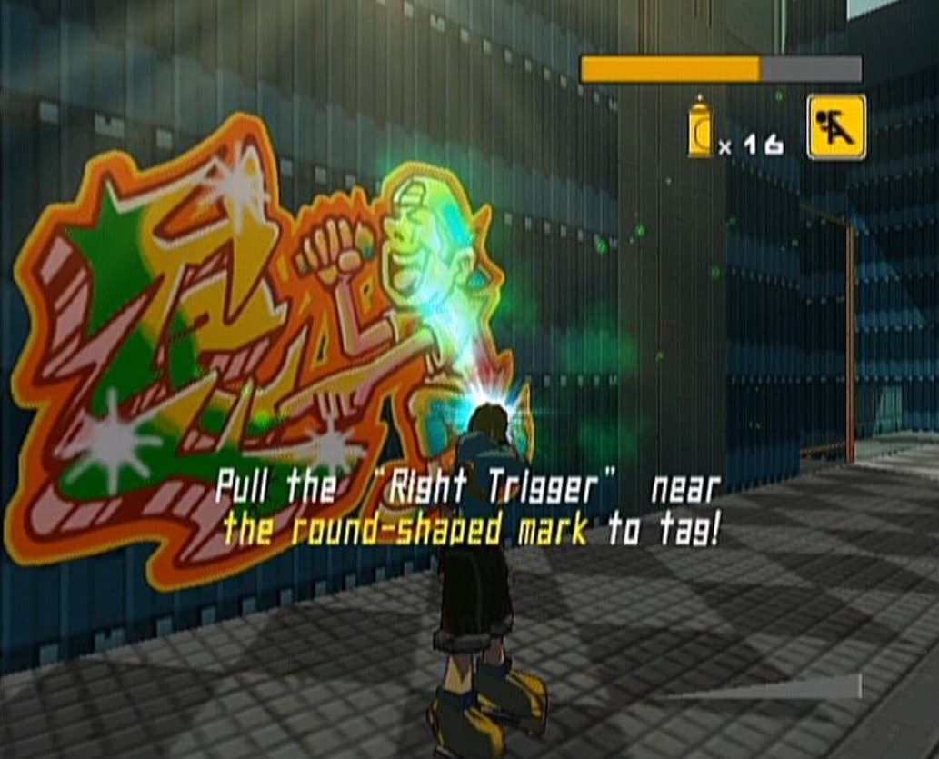 Screenshot de Sega GT 2002 / JSRF: Jet Set Radio Future