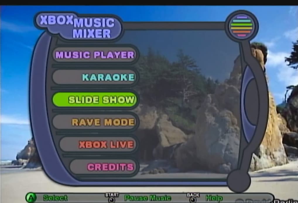 Screenshot de Xbox Music Mixer