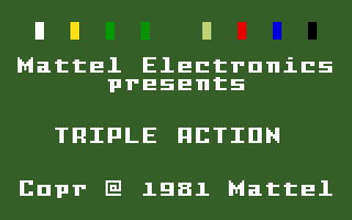 Screenshot de Triple Action