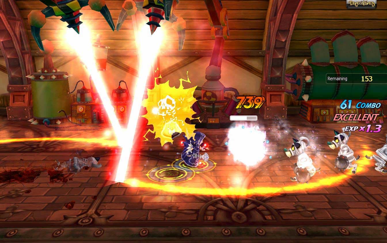 Screenshot de DragonSaga