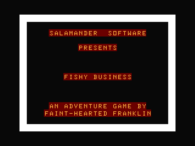 Screenshot de Dan Diamond in Fishy Business