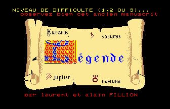 Screenshot de Legende