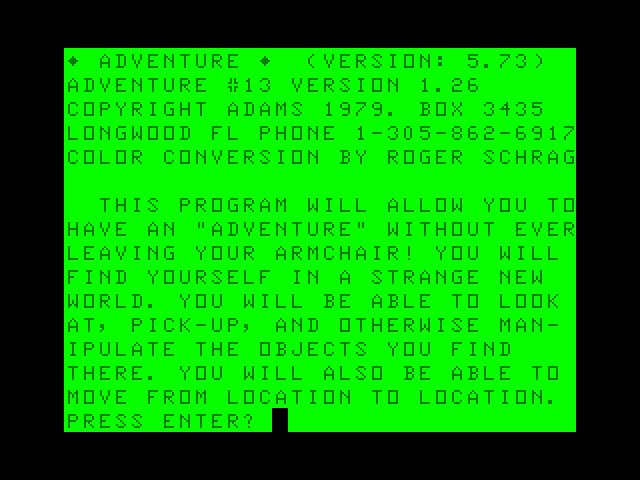 Screenshot de The Sorcerer of Claymorgue Castle