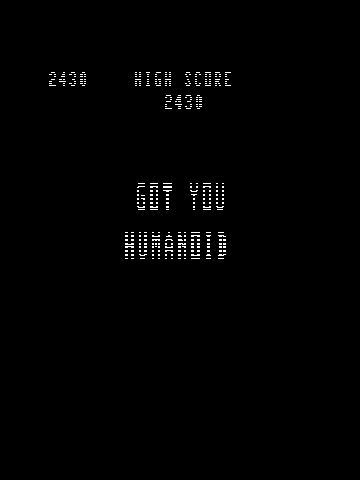 Screenshot de Berzerk