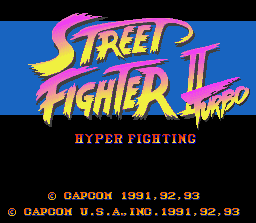 Screenshot de Street Fighter II Turbo