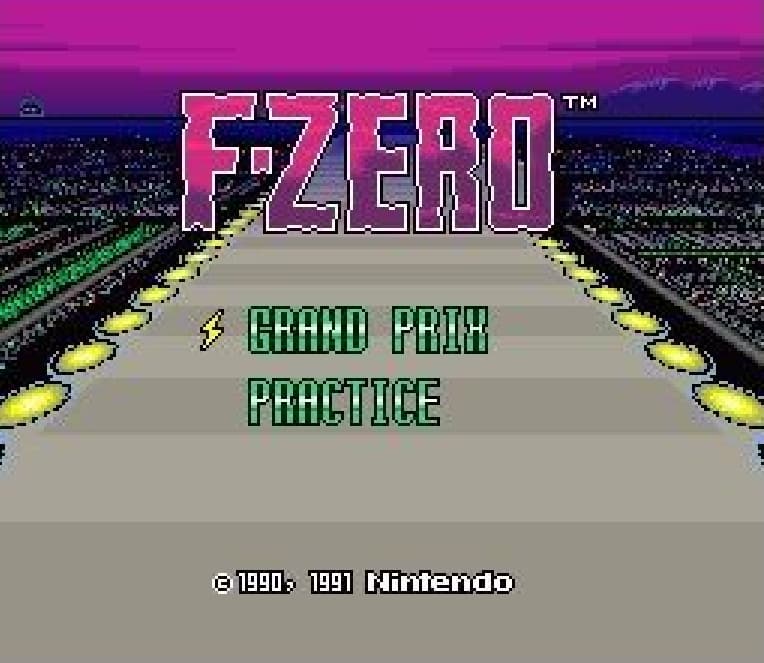 Screenshot de F-Zero