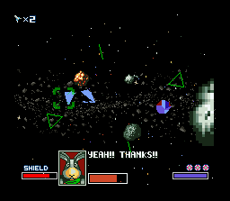 Screenshot de Starwing