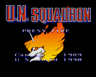Screenshot de U.N. Squadron