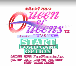 Screenshot de Zen-Nippon Joshi Pro Wrestling Queen of Queens