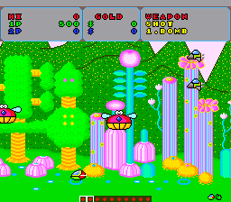 Screenshot de Fantasy Zone