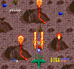 Screenshot de Dragon Spirit