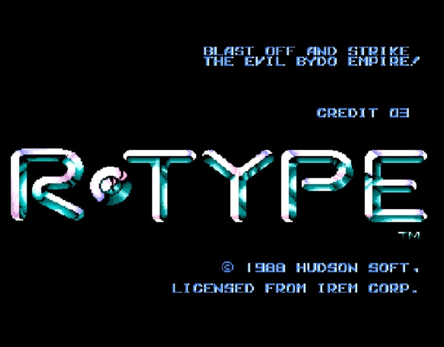 Screenshot de R-Type I