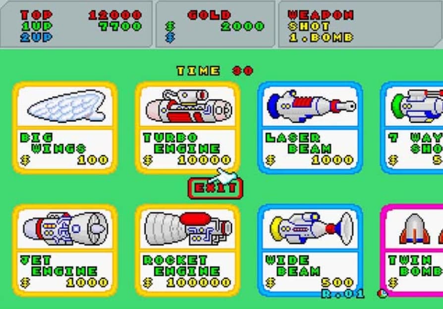 Screenshot de SEGA AGES - Fantasy Zone