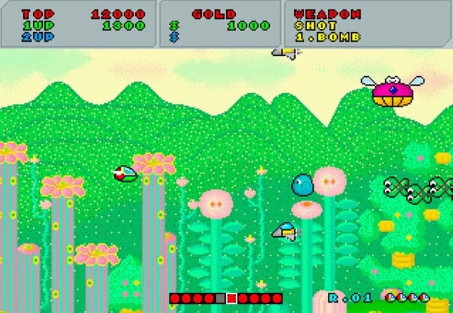 Screenshot de SEGA AGES - Fantasy Zone