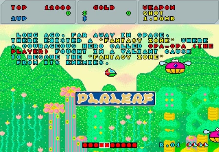 Screenshot de SEGA AGES - Fantasy Zone