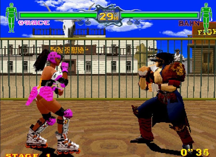 Screenshot de Fighting Vipers