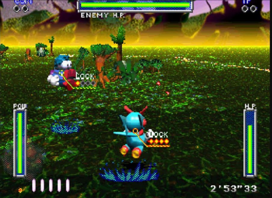 Screenshot de Hyper 3D Taisen Battle Gebockers