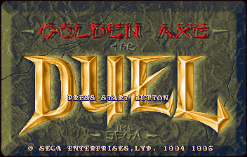 Screenshot de Golden Axe - The Duel