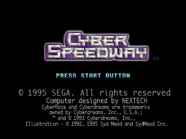 Screenshot de Cyber Speedway