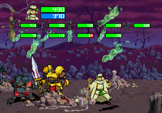 Screenshot de Guardian Heroes