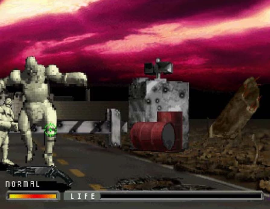 Screenshot de Jinzou Ningen Hakaider Last Judgment