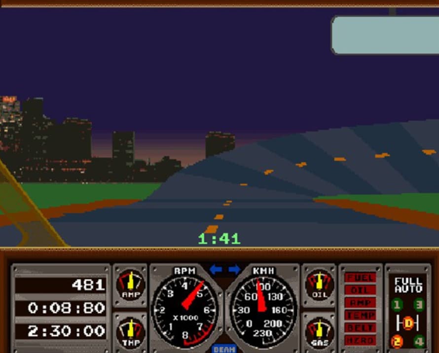 Screenshot de Race Drivin'