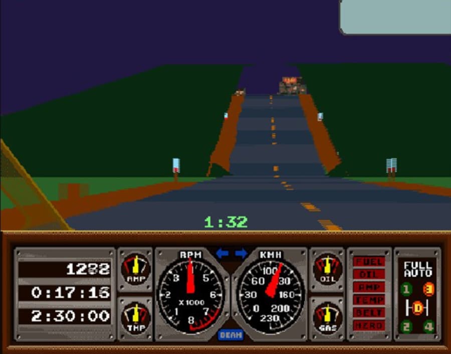 Screenshot de Race Drivin'