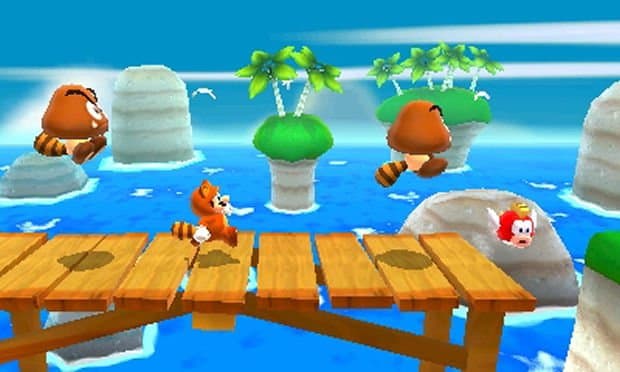 Screenshot de Super Mario 3D Land