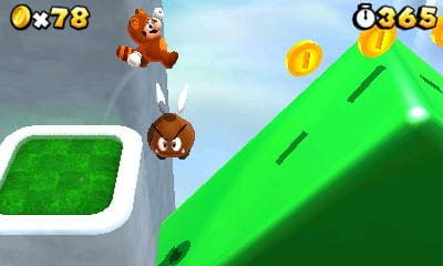 Screenshot de Super Mario 3D Land