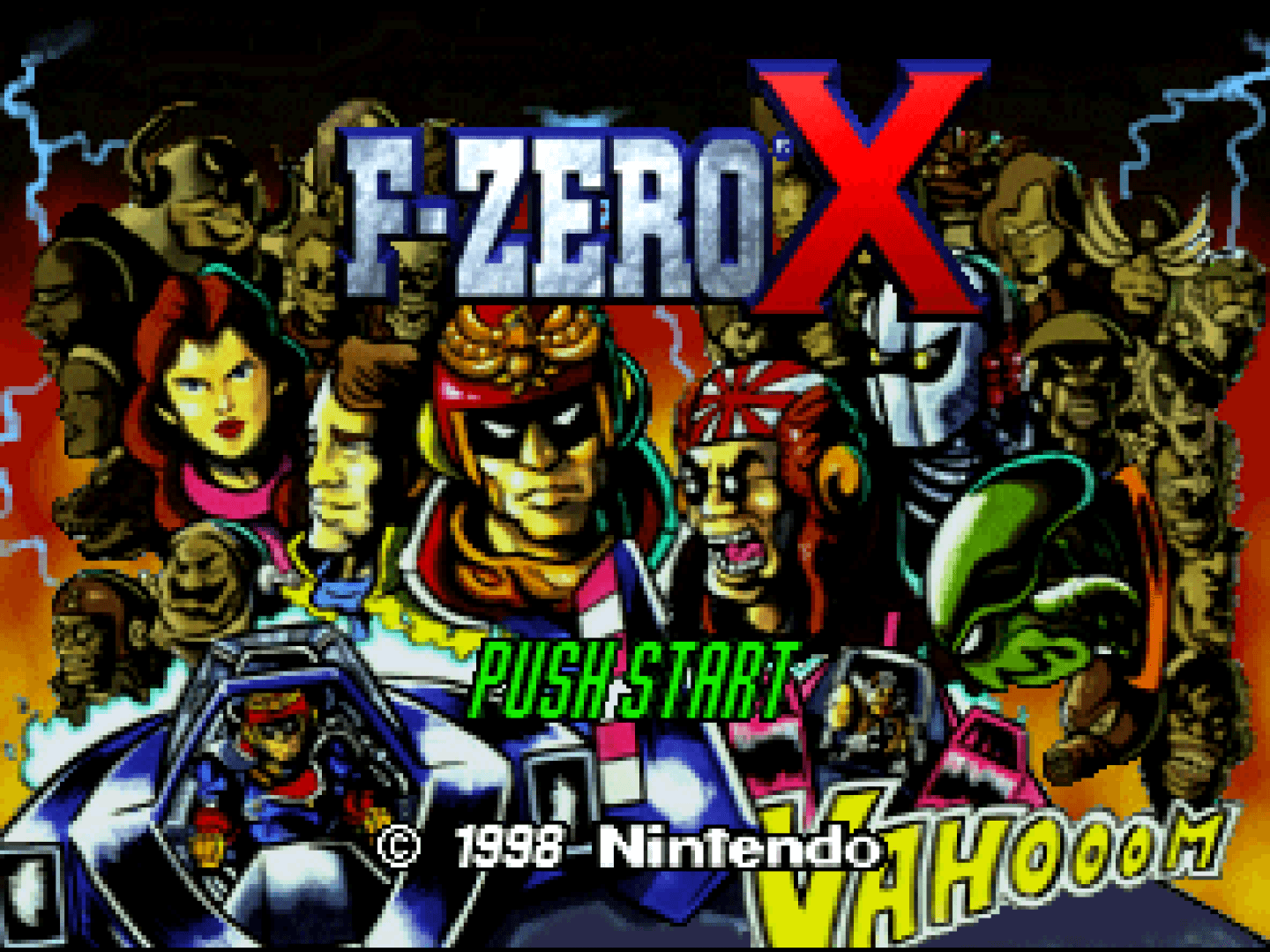 Screenshot de F-Zero X
