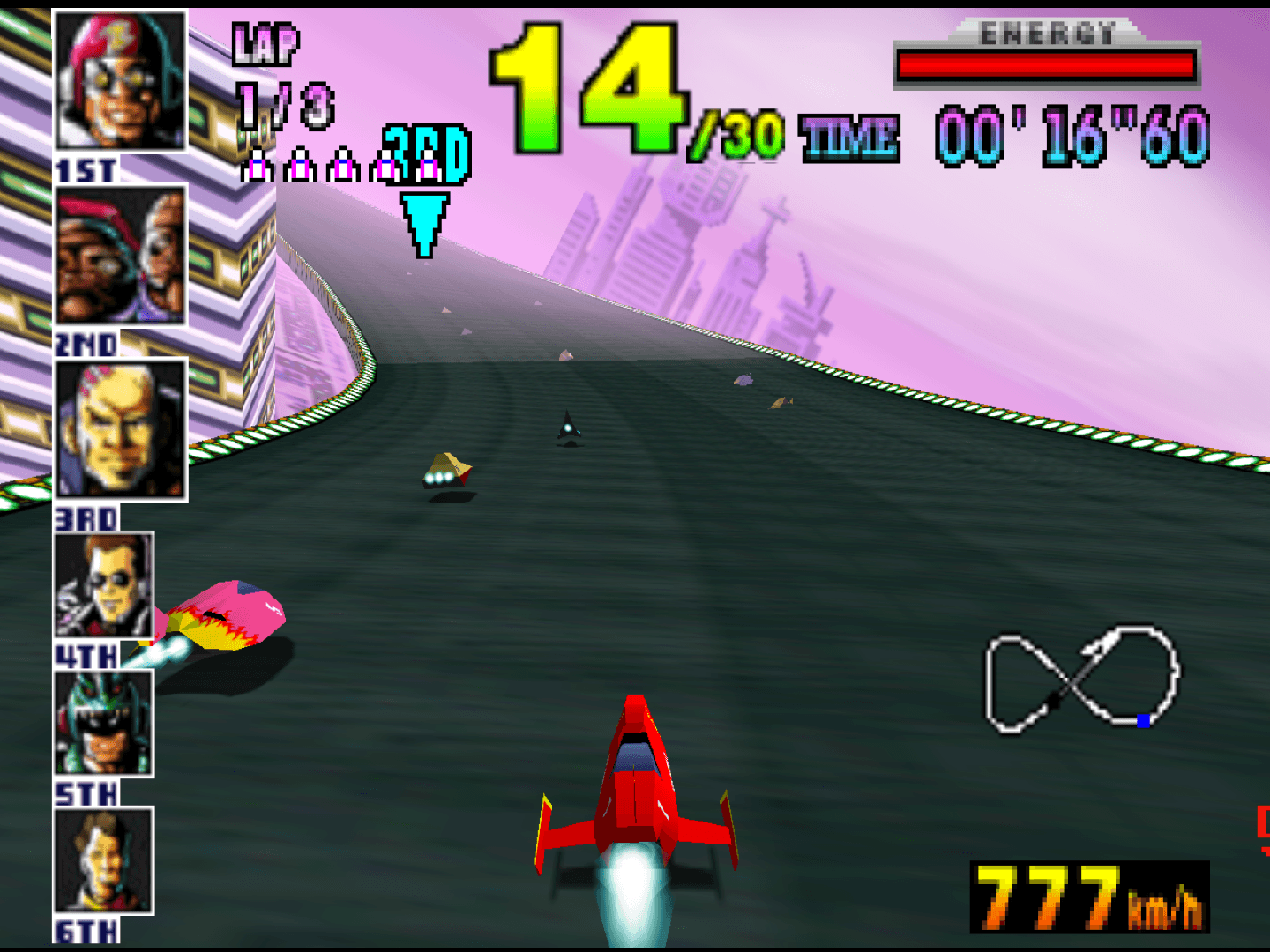 Screenshot de F-Zero X