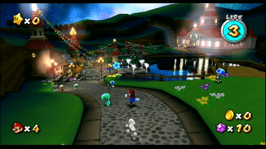 Screenshot de Super Mario Galaxy