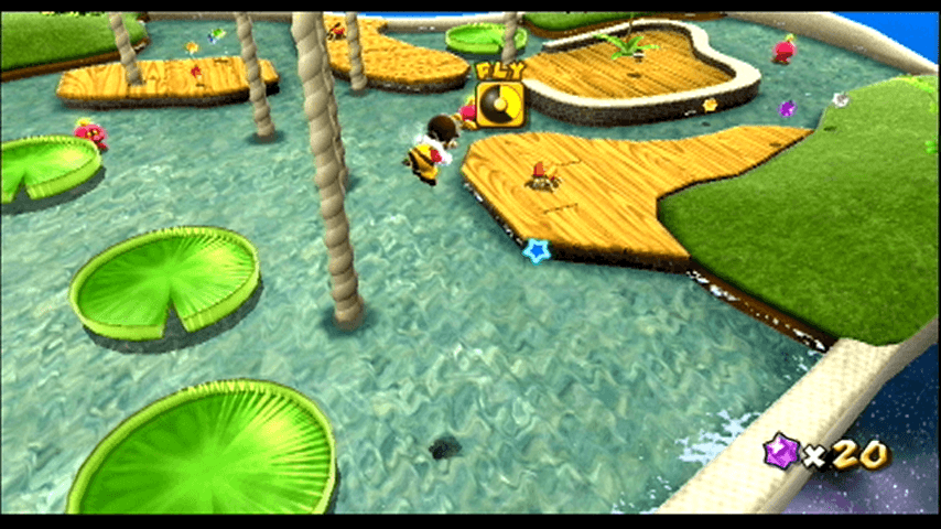 Screenshot de Super Mario Galaxy