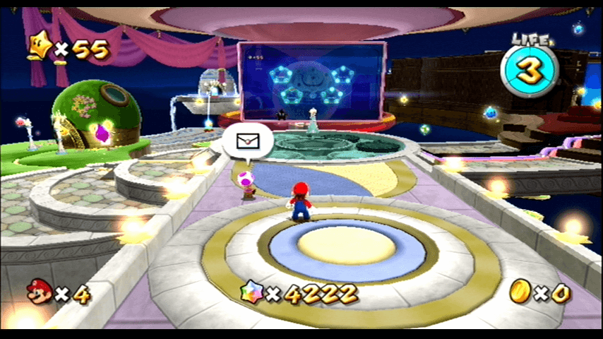 Screenshot de Super Mario Galaxy